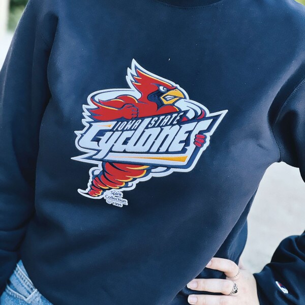 Champion® Spirit Collection Punching Cy Navy Crewneck